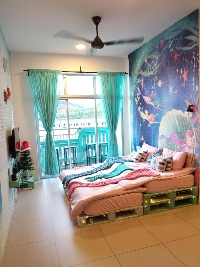 Blue Romance Mermaid Cameron Stay 9 Pax Next To Night Market Cameron Highlands Exterior photo